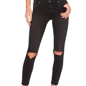 GRLFRND Candice mid rise super stretch skinny jeans